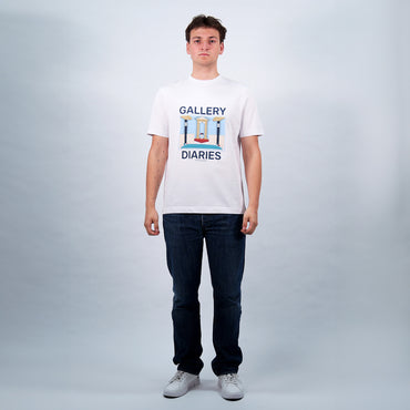 White Villa Tshirt - Crystal Riviera