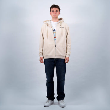 Lunar Cream Villa Zip Hoodie