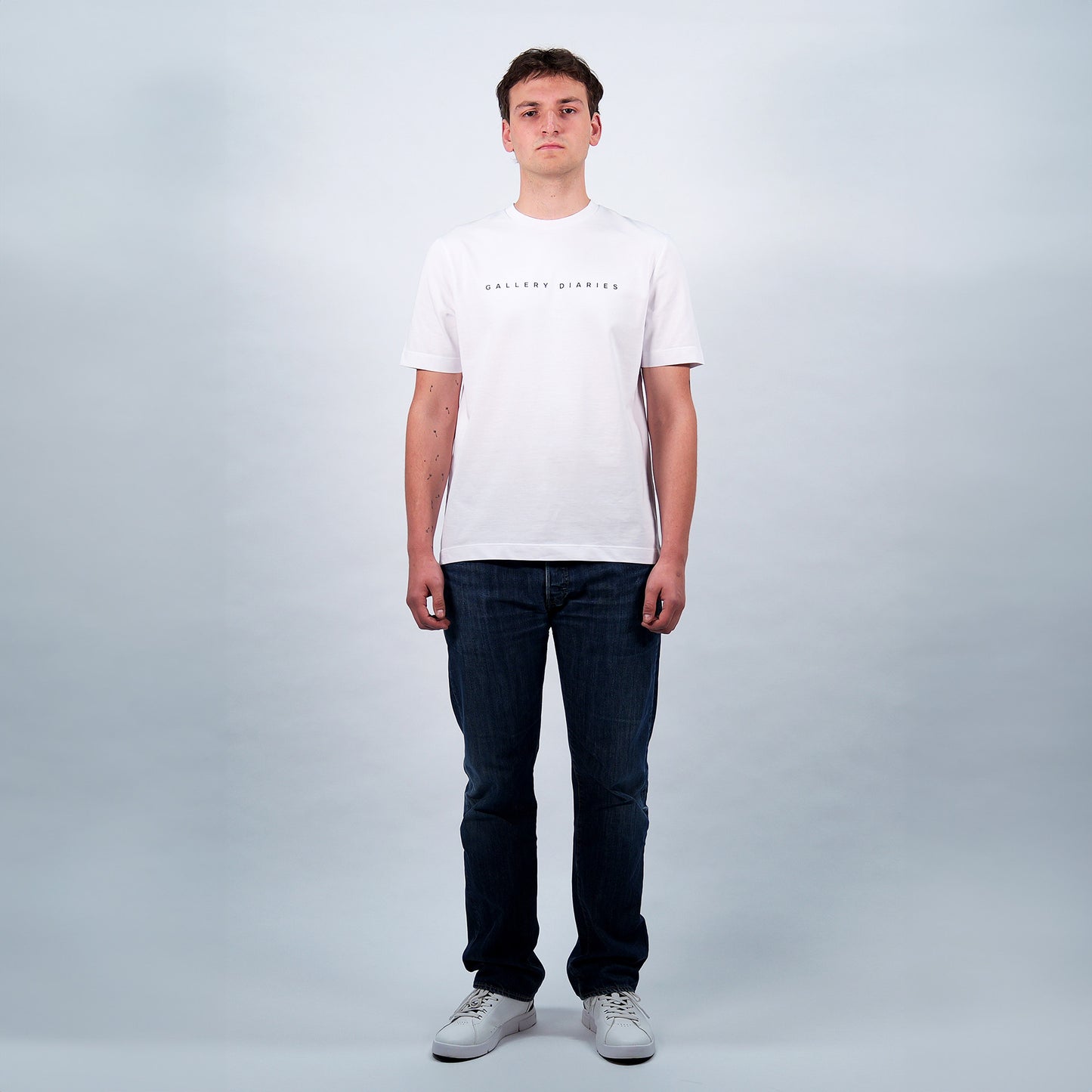 White Villa Tshirt - Typelogo