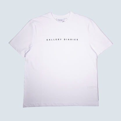 White Villa Tshirt - Typelogo