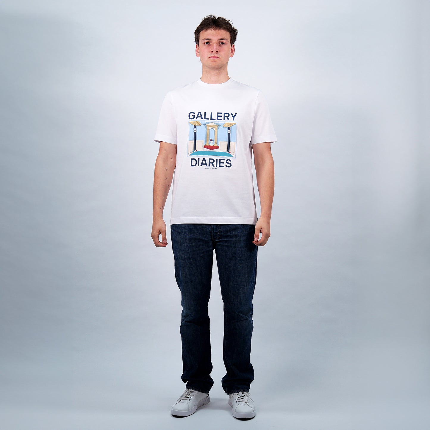 White Villa Tshirt - Crystal Riviera