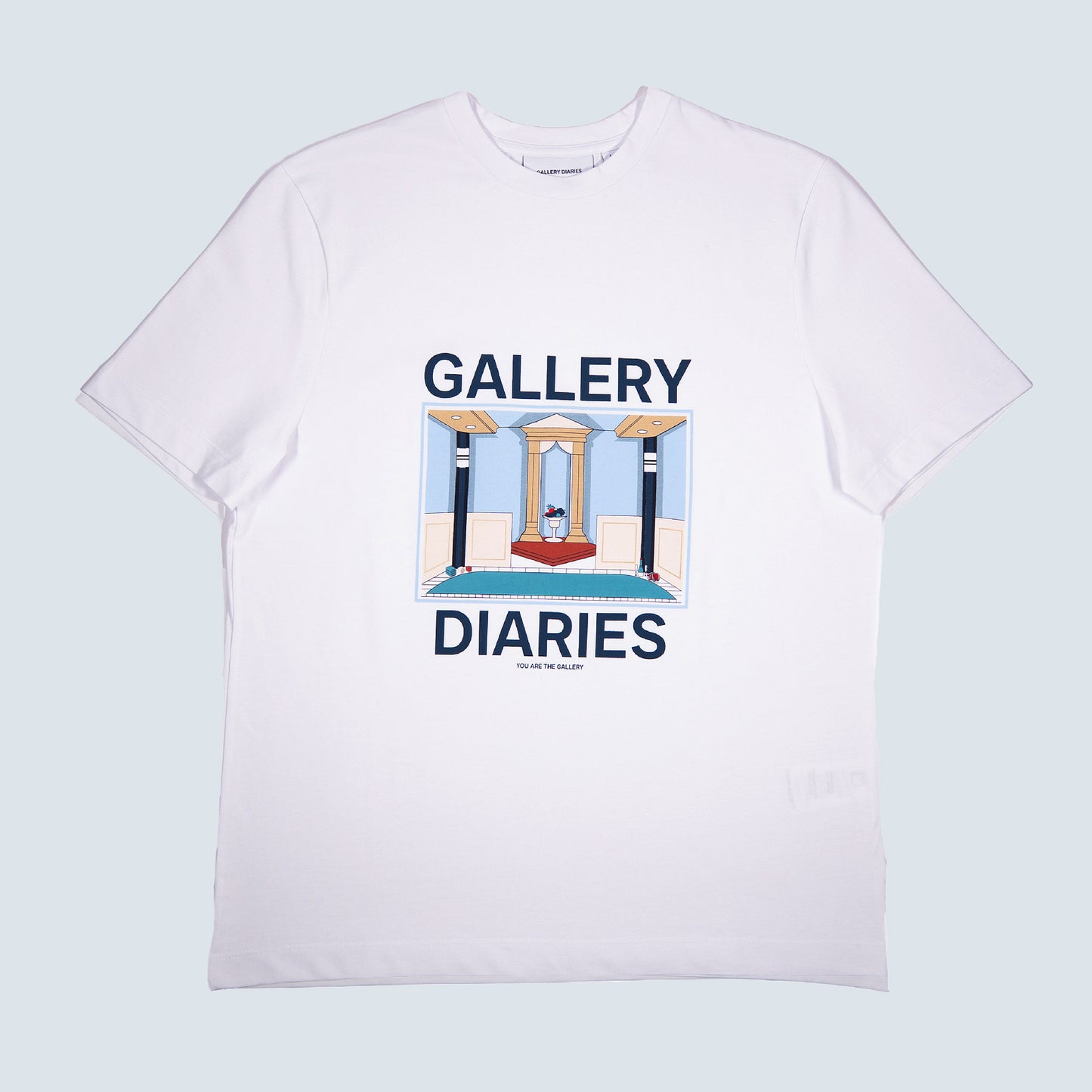 White Villa Tshirt - Crystal Riviera