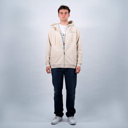 Lunar Cream Villa Zip Hoodie